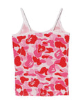 A BATHING APE Ladies' ABC CAMO CAMISOLE