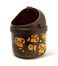 A BATHING APE BABY MILO STORE ALL BABY MILO MINI RUBBISH BIN