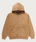 A BATHING APE GARMENT DYED ONE POINT RELAXED FIT FULL ZIP HOODIE
