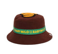A BATHING APE BAPE KIDS BABY MILO CORDUROY BUCKET HAT