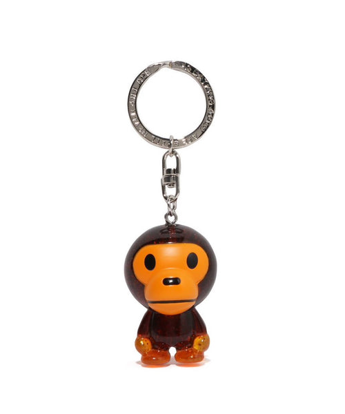 A BATHING APE BABY MILO KEYCHAIN