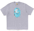 A BATHING APE VACATION PATTERN APE HEAD RELAXED FIT TEE