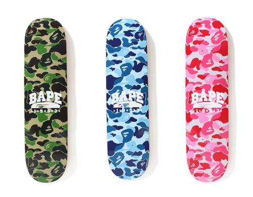 A BATHING APE ABC CAMO SKATEBOARD