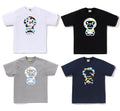 A BATHING APE NEW MULTI CAMO BIG BABY MILO TEE
