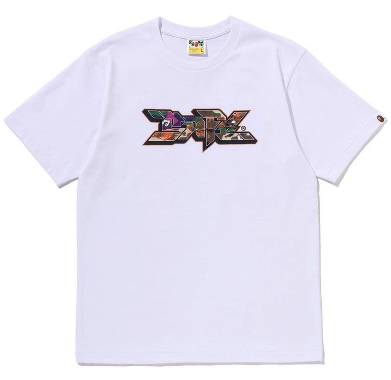 A BATHING APE BAPE GRAFFITI LOGO RELAXED FIT TEE