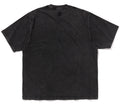 A BATHING APE GARMENT DYE BATHING APE LOGO RELAXED FIT TEE