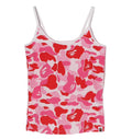 A BATHING APE Ladies' ABC CAMO CAMISOLE