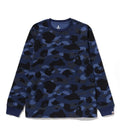 A BATHING APE COLOR CAMO THERMAL L/S TEE