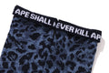A BATHING APE WILD LEOPARD PATTERN SOCKS