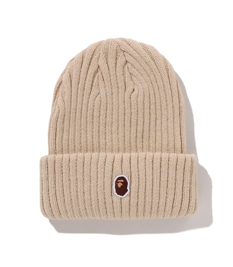 A BATHING APE Ladies' ONE POINT BEANIE