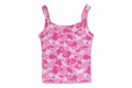 A BATHING APE Ladies' BABY LISA ABC CAMO TANK TOP