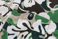 A BATHING APE ABC RESORT CAMO OPEN COLLAR SS SHIRT