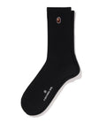 A BATHING APE APE HEAD ONE POINT SOCKS