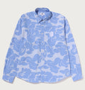 A BATHING APE SOLID CAMO ONE POINT RELAXED FIT L/S SHIRTS