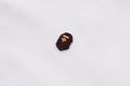 A BATHING APE ONE POINT OXFORD SS SHIRT