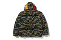 A BATHING APE 1ST CAMO SHARK DOWN JACKET