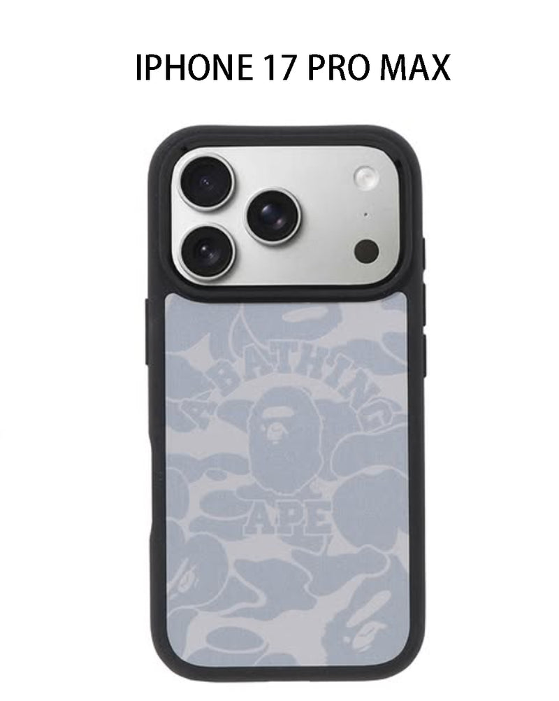 A BATHING APE SOLID CAMO IPHONE 17 PRO / 17 PRO MAX CASE