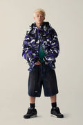 A BATHING APE BAPE STA PATCH 13 OZ RELAXED FIT DENIM SHORTS