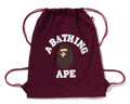 A BATHING APE COLLEGE KNAPSACK