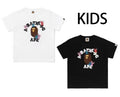 A BATHING APE BAPE KIDS BAPE x DISNEY STITCH AND FRIENDS COLLEGE TEE
