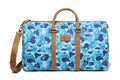 A BATHING APE ABC CAMO PU OSTRICH BOSTON BAG