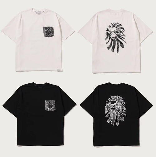 A BATHING APE BAPE BLACK POCKET TEE