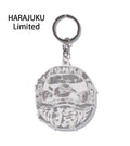 A BATHING APE BAPE STORE HARAJUKU RUBBER KEYCHAIN ( HARAJUKU LIMITED )
