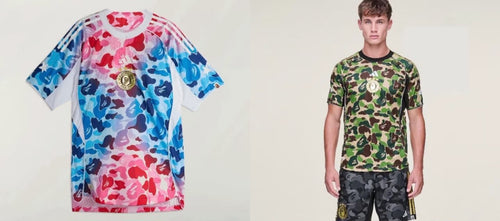 A BATHING APE BAPE x ADIDAS - FB JERSEY TOP