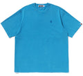A BATHING APE GARMENT DYE ONE POINT RELAXED FIT TEE