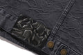 A BATHING APE LINE CAMO JACQUARD DENIM JACKET