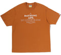A BATHING APE APE HEAD BATHING APE RELAXED FIT TEE