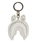 A BATHING APE SHARK REFLECTIVE KEYCHAIN