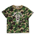 A BATHING APE BAPE KIDS ABC CAMO BABY MILO COLLEGE TEE