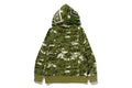 A BATHING APE MULTI PIXEL CAMO SHARK REGULAR FIT FULL ZIP HOODIE