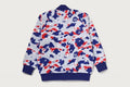 A BATHING APE STA STRIKE CAMO RELAXED FIT TRACK JACKET