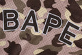 A BATHING APE COLOR CAMO MESH RELAXED FIT TRACK JACKET