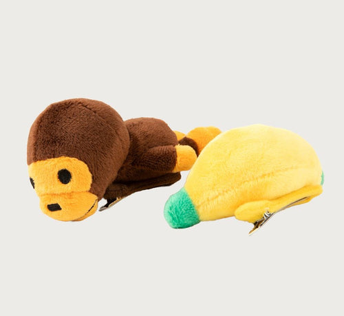 A BATHING APE BABY MILO STORE BABY MILO PLUSH DOLL HAIR CLIP