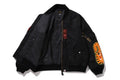 A BATHING APE SHARK MA-1 JACKET