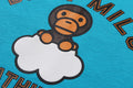 A BATHING APE BAPE KIDS BABY MILO CLOUD LS TEE