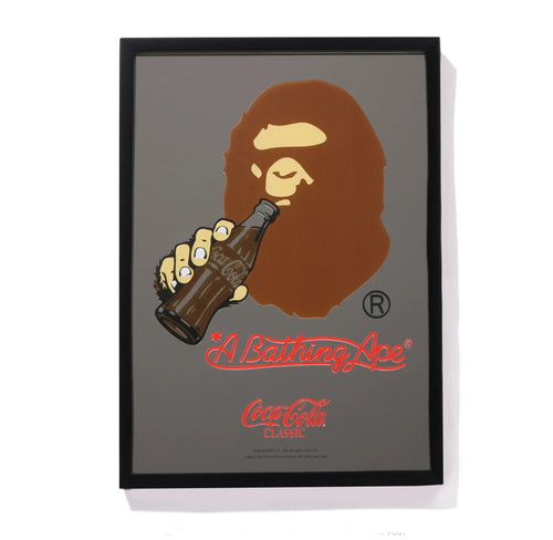 A BATHING APE BAPE x COCA-COLA PUB MIRROR