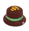 A BATHING APE BAPE KIDS BABY MILO CORDUROY BUCKET HAT