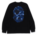 A BATHING APE COLOR CAMO BIG APE HEAD L/S TEE