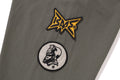 A BATHING APE BATHING APE LOGO MILITARY L/S SHIRT