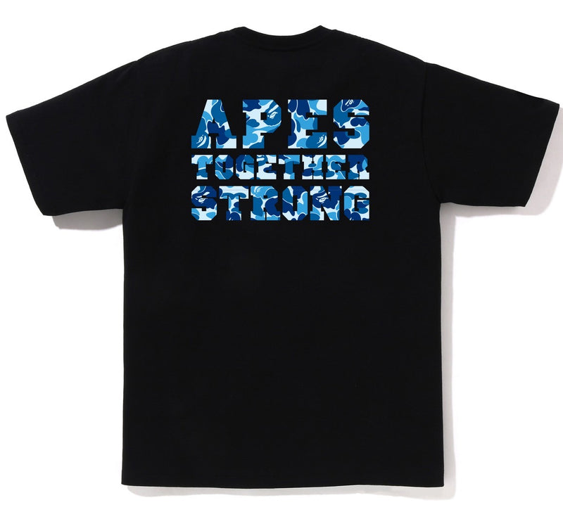 A BATHING APE ABC CAMO COLLEGE ATS TEE