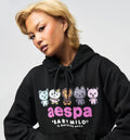 A BATHING APE BAPE x AESPA BABY MILO PULLOVER HOODIE