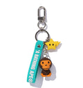 A BATHING APE BAPE KIDS BABY MILO KEYCHAIN