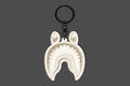 A BATHING APE SHARK REFLECTIVE KEYCHAIN