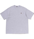 A BATHING APE ONE POINT RELAXED FIT POCKET TEE