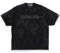 A BATHING APE OVERALL GARMENT DYED RELAXED TEE