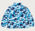 A BATHING APE BAPE KIDS ABC CAMO REVERSIBLE DOWN JACKET
